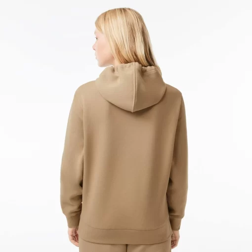 Lacoste Sweatshirts-Women'S Loose Fit Cotton Blend Jogger Hoodie