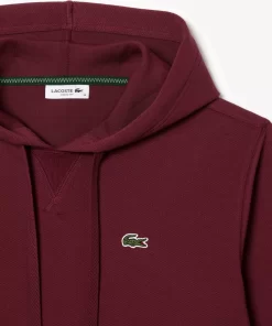 Lacoste Sweatshirts-Women'S Loose Fit Cotton Blend Jogger Hoodie