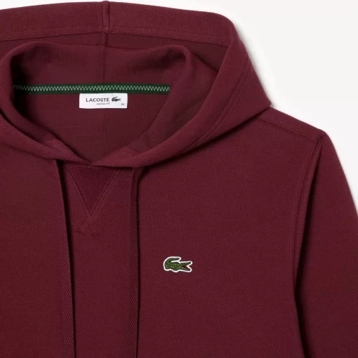 Lacoste Sweatshirts-Women'S Loose Fit Cotton Blend Jogger Hoodie