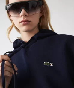 Lacoste Sweatshirts-Women'S Loose Fit Cotton Blend Jogger Hoodie