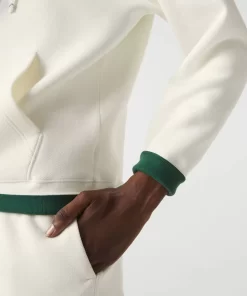 Lacoste Sweatshirts-Women'S Loose Fit Cotton Blend Jogger Hoodie