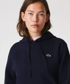 Lacoste Sweatshirts-Women'S Loose Fit Cotton Blend Jogger Hoodie