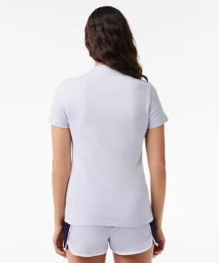 Lacoste Fitness & Training-Women'S Organic Cotton Ultra-Dry Jersey T-Shirt