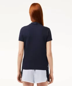 Lacoste Fitness & Training-Women'S Organic Cotton Ultra-Dry Jersey T-Shirt