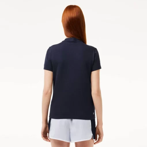 Lacoste Fitness & Training-Women'S Organic Cotton Ultra-Dry Jersey T-Shirt