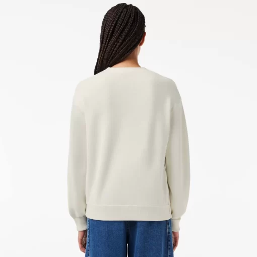 Lacoste Knitwear-Women'S Organic Cotton V-Neck Cardigan