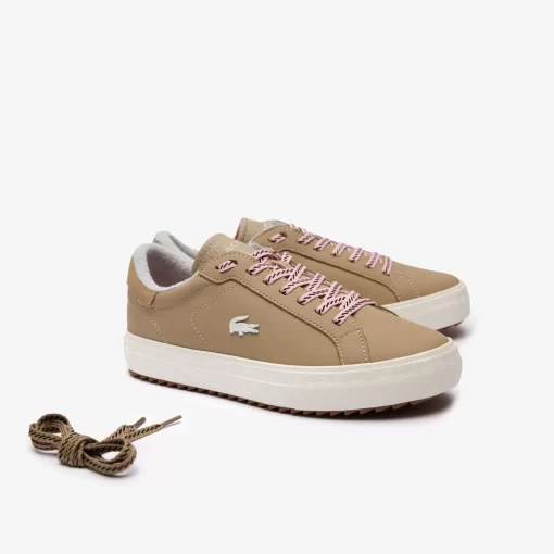 Lacoste Outdoor-Women'S Powercourt Winter Leather Outdoor Trainers