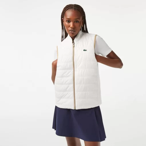 Lacoste Fitness & Training-Women'S Reversible Golf Gilet