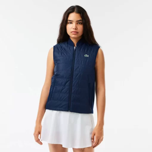 Lacoste Fitness & Training-Women'S Reversible Golf Gilet