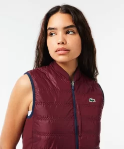 Lacoste Fitness & Training-Women'S Reversible Golf Gilet