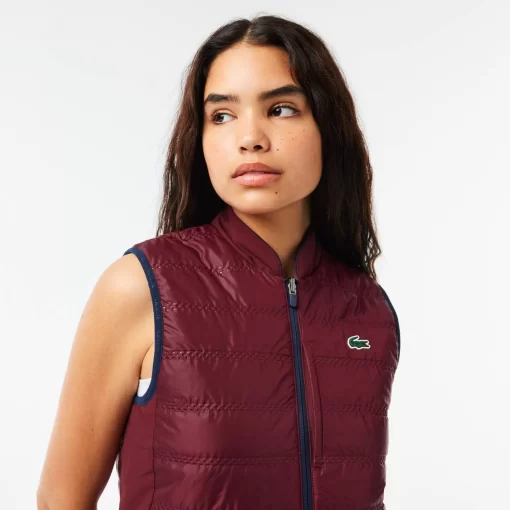 Lacoste Fitness & Training-Women'S Reversible Golf Gilet