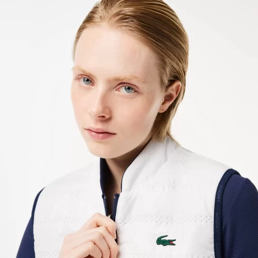 Lacoste Sport Clothing-Women'S Reversible Golf Gilet