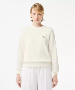 Lacoste Knitwear-Women'S Round Neck Organic Cotton Sweater