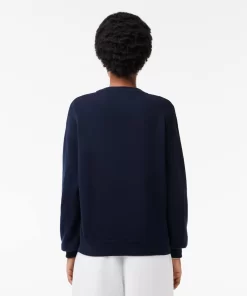 Lacoste Knitwear-Women'S Round Neck Organic Cotton Sweater