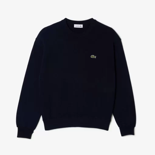 Lacoste Knitwear-Women'S Round Neck Organic Cotton Sweater