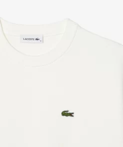 Lacoste Knitwear-Women'S Round Neck Organic Cotton Sweater