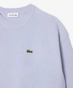 Lacoste Knitwear-Women'S Round Neck Organic Cotton Sweater