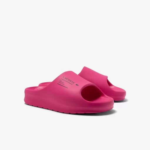 Lacoste Flip-Flops & Sandals-Women'S Serve Slide 2.0 Branded Slides