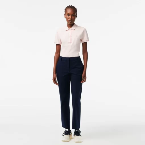 Lacoste Trousers & Shorts-Women'S Slim Fit Stretch Cotton Chinos