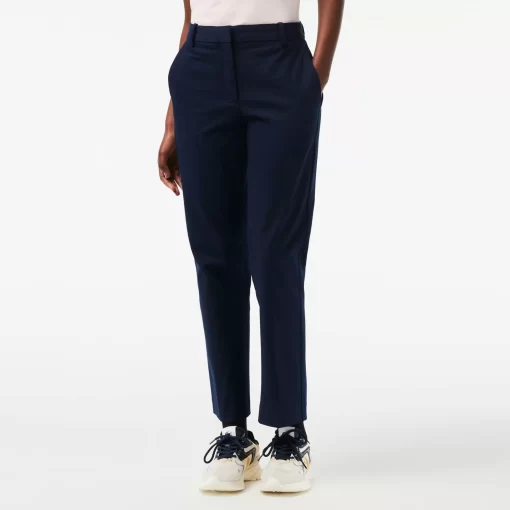 Lacoste Trousers & Shorts-Women'S Slim Fit Stretch Cotton Chinos