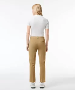 Lacoste Trousers & Shorts-Women'S Slim Fit Stretch Cotton Chinos