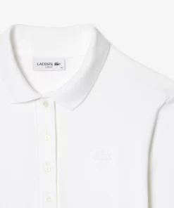 Lacoste Polo Shirts-Women'S Slim Fit Stretch Pique Polo Shirt