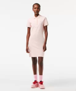 Lacoste Dresses & Skirts-Women'S Stretch Cotton Pique Polo Dress