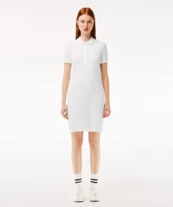 Lacoste Dresses & Skirts-Women'S Stretch Cotton Pique Polo Dress