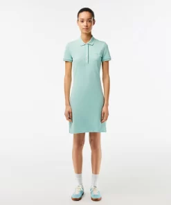 Lacoste Dresses & Skirts-Women'S Stretch Cotton Pique Polo Dress