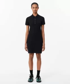 Lacoste Dresses & Skirts-Women'S Stretch Cotton Pique Polo Dress