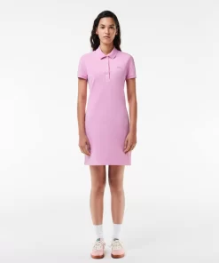 Lacoste Dresses & Skirts-Women'S Stretch Cotton Pique Polo Dress