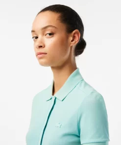 Lacoste Dresses & Skirts-Women'S Stretch Cotton Pique Polo Dress