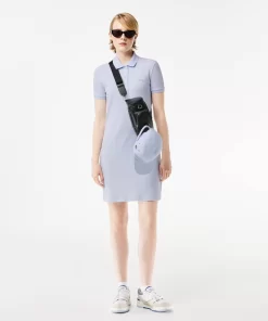 Lacoste Dresses & Skirts-Women'S Stretch Cotton Pique Polo Dress