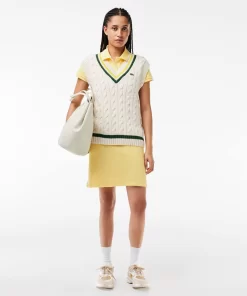 Lacoste Dresses & Skirts-Women'S Stretch Cotton Pique Polo Dress