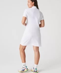 Lacoste Dresses & Skirts-Women'S Stretch Cotton Pique Polo Dress