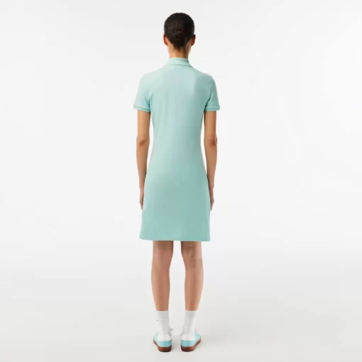 Lacoste Dresses & Skirts-Women'S Stretch Cotton Pique Polo Dress