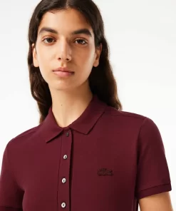 Lacoste Dresses & Skirts-Women'S Stretch Cotton Pique Polo Dress