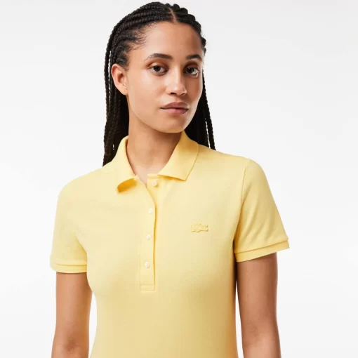 Lacoste Dresses & Skirts-Women'S Stretch Cotton Pique Polo Dress