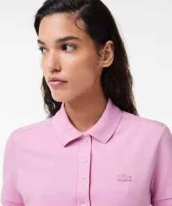 Lacoste Dresses & Skirts-Women'S Stretch Cotton Pique Polo Dress