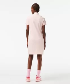 Lacoste Dresses & Skirts-Women'S Stretch Cotton Pique Polo Dress