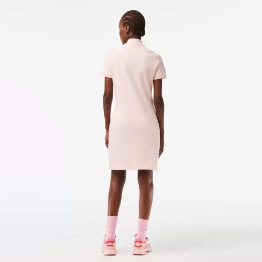 Lacoste Dresses & Skirts-Women'S Stretch Cotton Pique Polo Dress