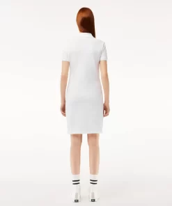 Lacoste Dresses & Skirts-Women'S Stretch Cotton Pique Polo Dress