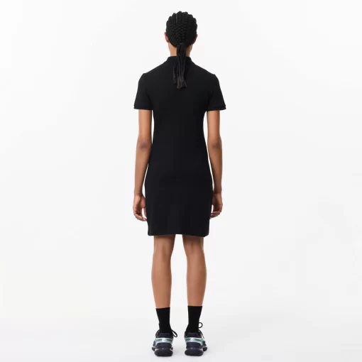 Lacoste Dresses & Skirts-Women'S Stretch Cotton Pique Polo Dress