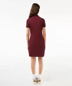 Lacoste Dresses & Skirts-Women'S Stretch Cotton Pique Polo Dress