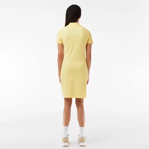 Lacoste Dresses & Skirts-Women'S Stretch Cotton Pique Polo Dress