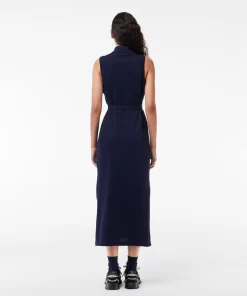 Lacoste Dresses & Skirts-Women'S Stretch Cotton Pique Polo Dress