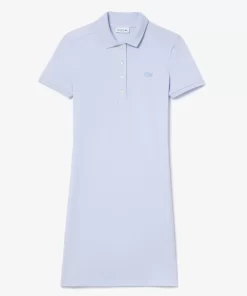 Lacoste Dresses & Skirts-Women'S Stretch Cotton Pique Polo Dress