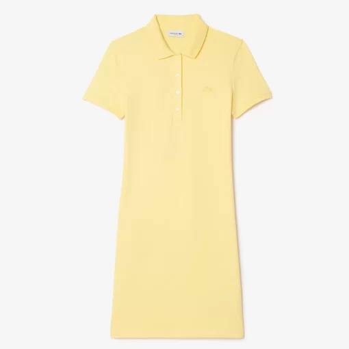 Lacoste Dresses & Skirts-Women'S Stretch Cotton Pique Polo Dress