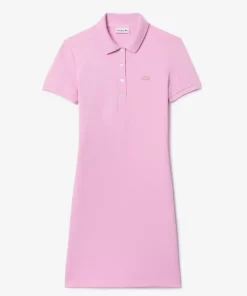 Lacoste Dresses & Skirts-Women'S Stretch Cotton Pique Polo Dress