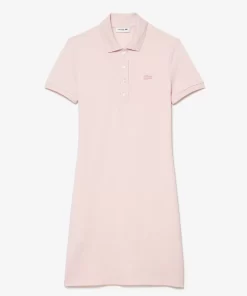 Lacoste Dresses & Skirts-Women'S Stretch Cotton Pique Polo Dress